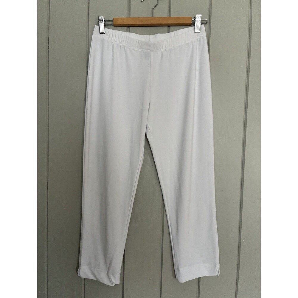 Clara SunWoo Wrinkle Free Capri Leggings S Small Pull On Stretch